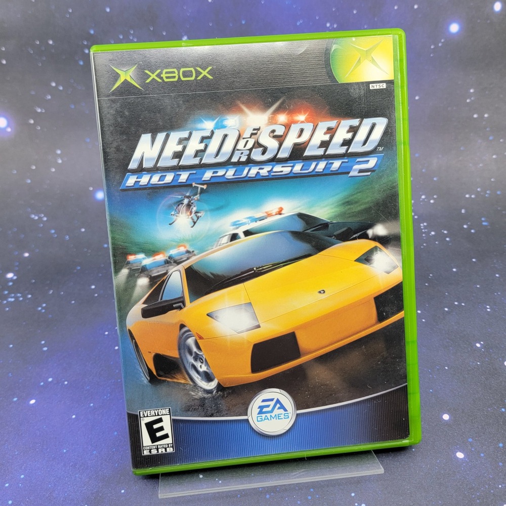 Need for Speed Hot Pursuit 2 Microsoft Xbox EA Games Racing Supercars 2002